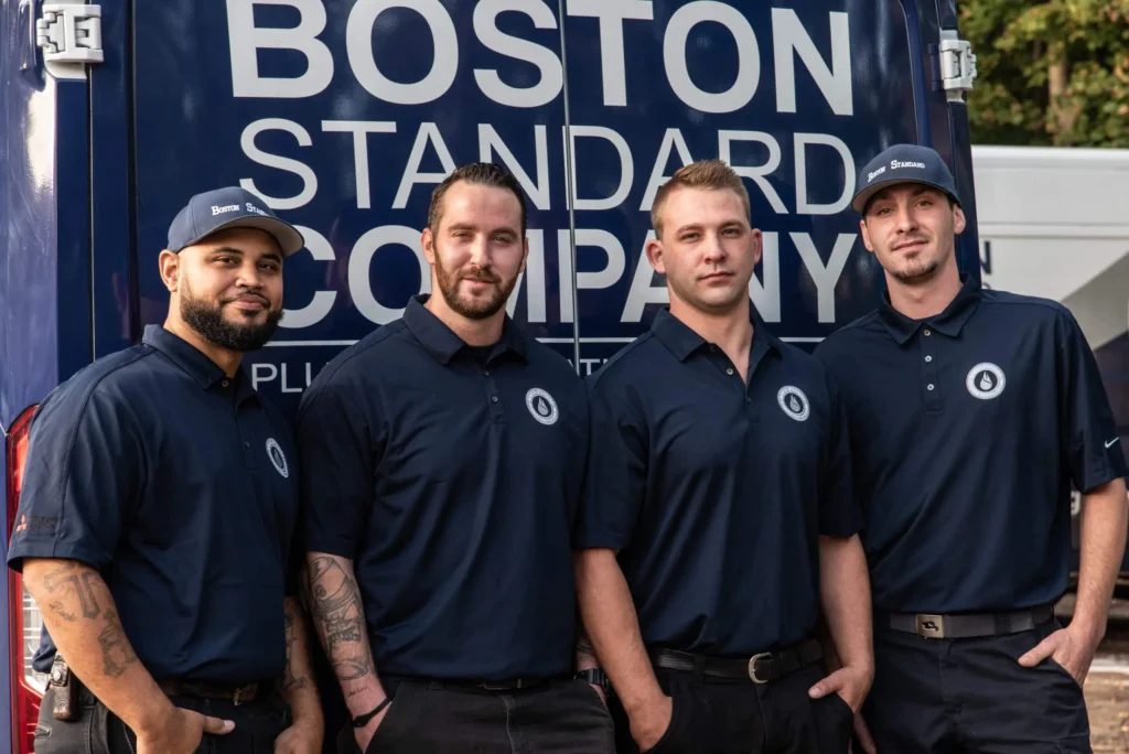 Boston Standard field technicians on the job